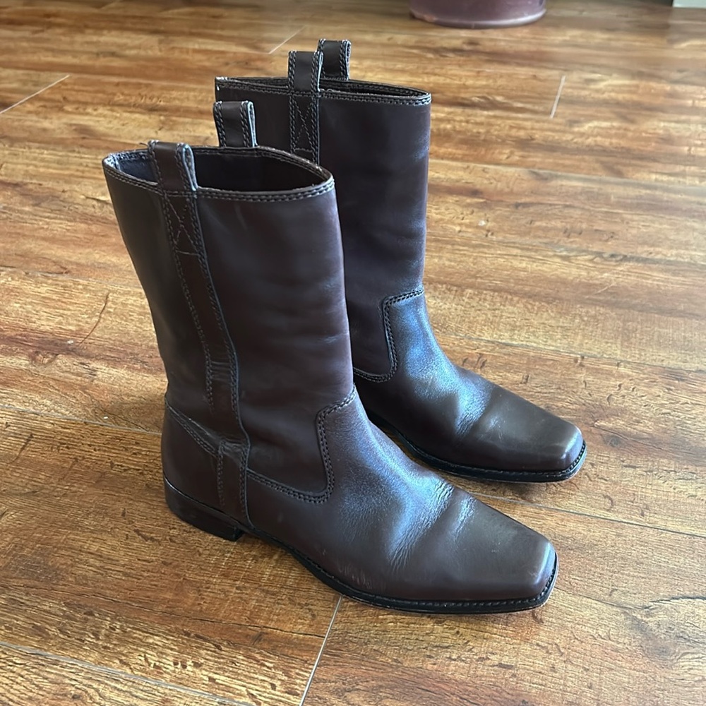 Michael Kors square toe boot